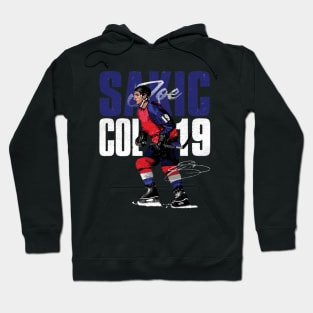 joe sakic bold Hoodie